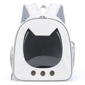 Portable Transparent Pet Backpack Foldable Outdoor Carrying Cats Bag Breathable Travel Bags for Kittens/Dogs Going Out Pets Bag